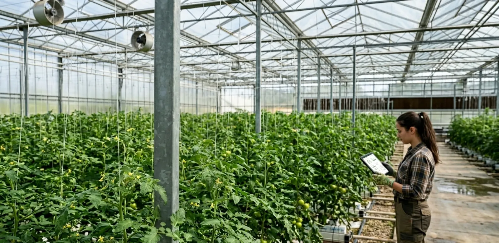 בקרת טמפרטורה חכמה בחממות וחקלאות: מדריך IoT מקיף
